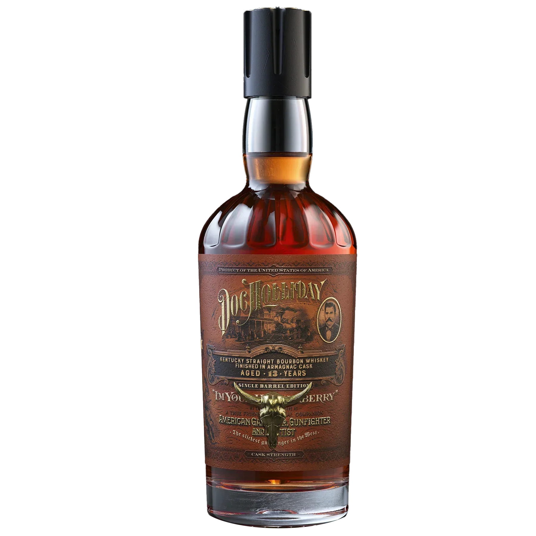 Doc Holliday Old Armagnac Cask Finish Bourbon Whiskey 13 year 750 ml
