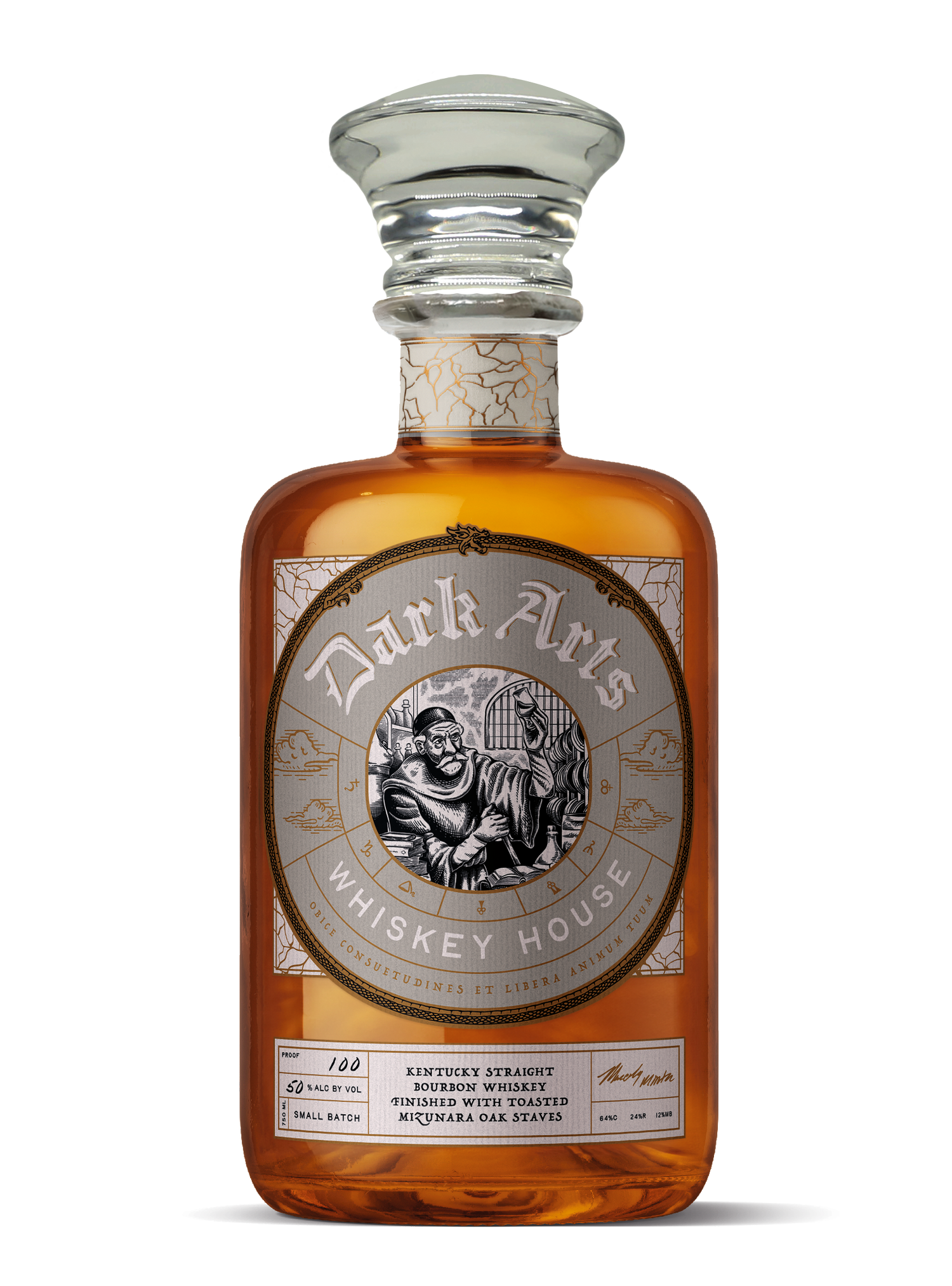 Dark Arts Toasted Mizunara Bourbon Whiskey 750ml 750 ML