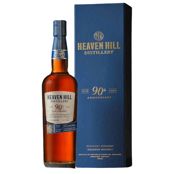 Heaven Hill 90th Anniversay whiskey 750ml