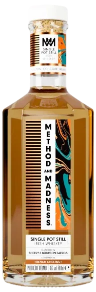 Method and Madness Single Pot Still Irish Whiskey 700 ml