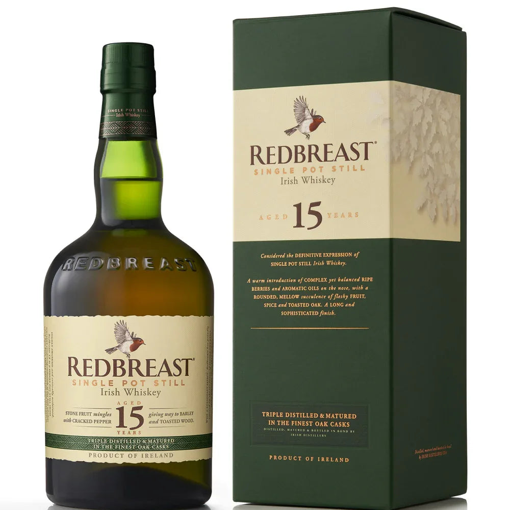 RedBreast 15 Year Single Pot Still 750 ml