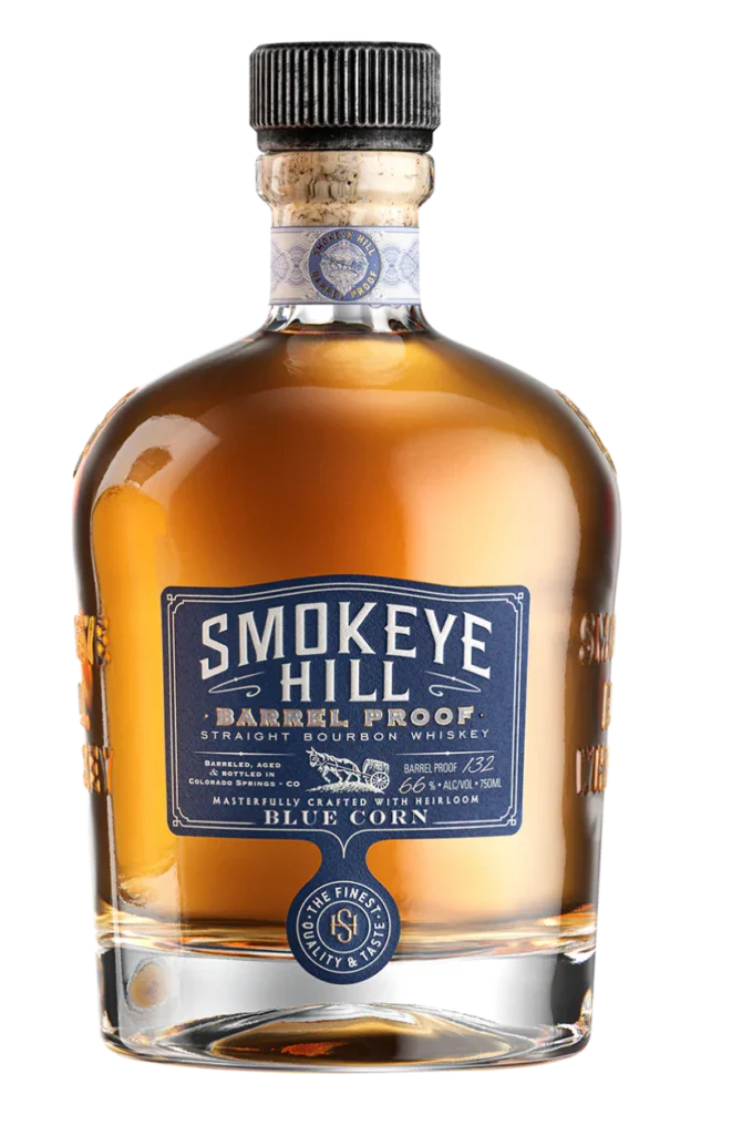 Smokeye Hill Barrel Proof blue corn 5 year 750 ML